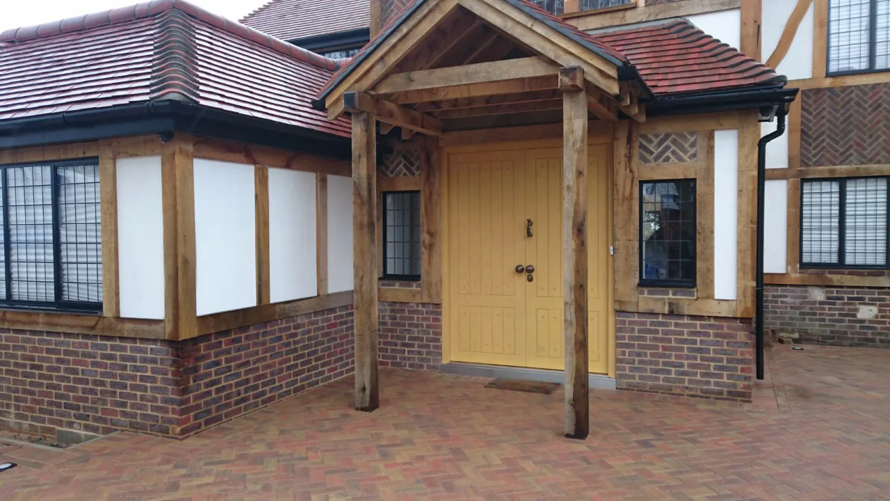 double-door-wood-finish