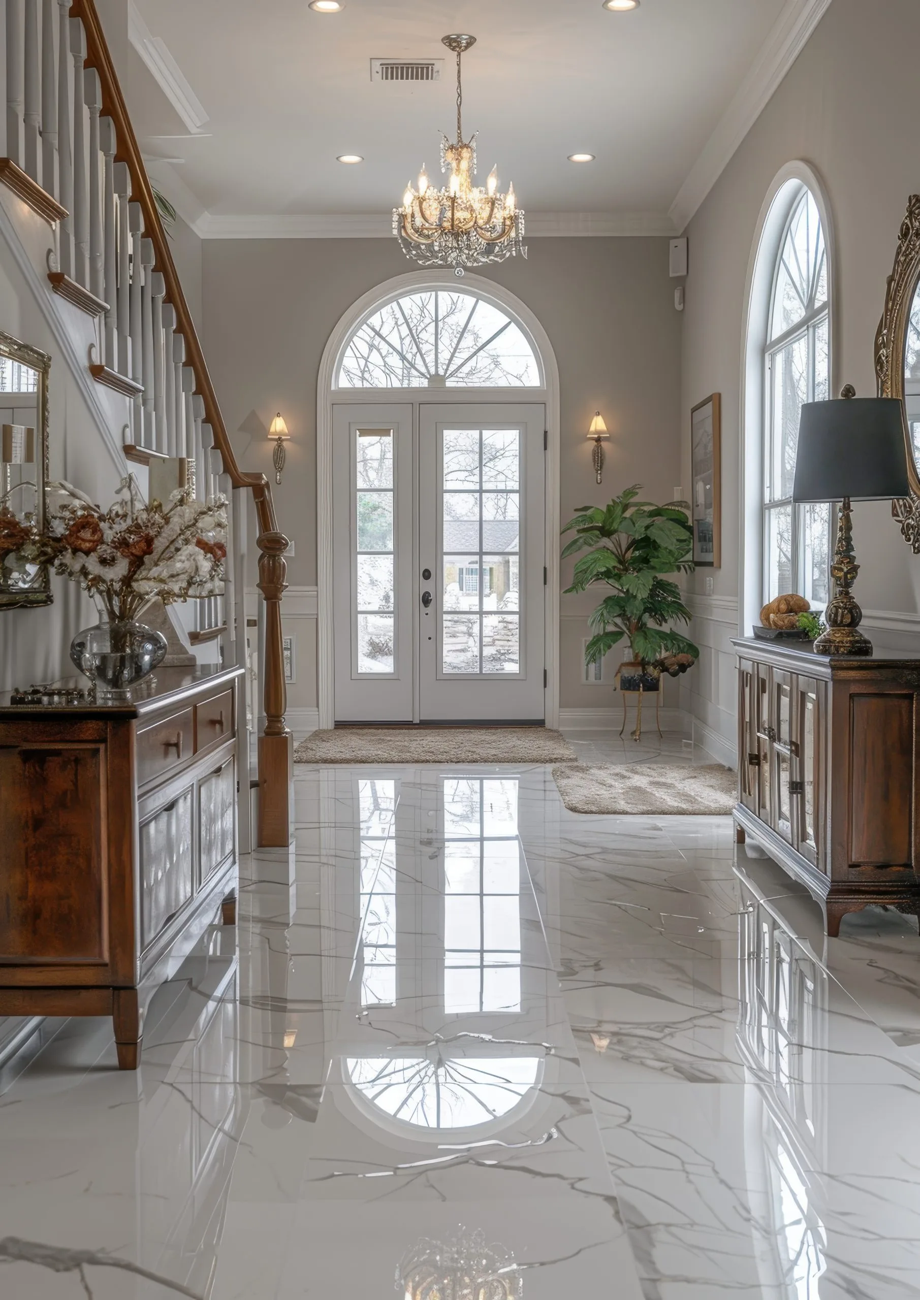 elegant-entryway-grand-entryway-with-marble-floor-chandelier-large-mirror-add-conso