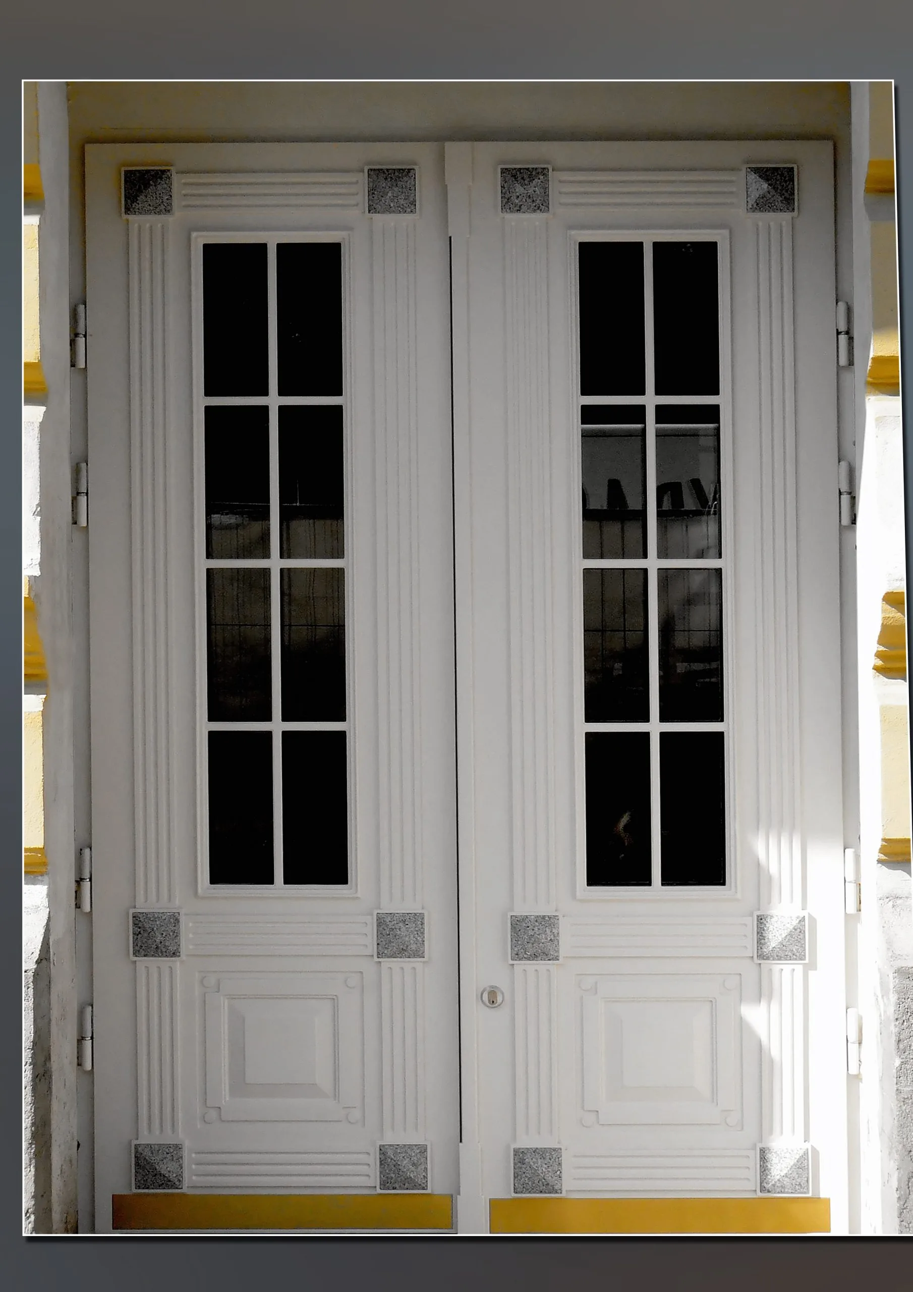 white-high-security-doors